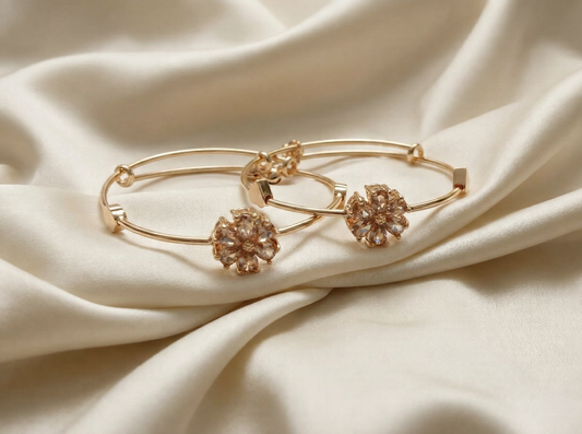 Diamond Rose bangles