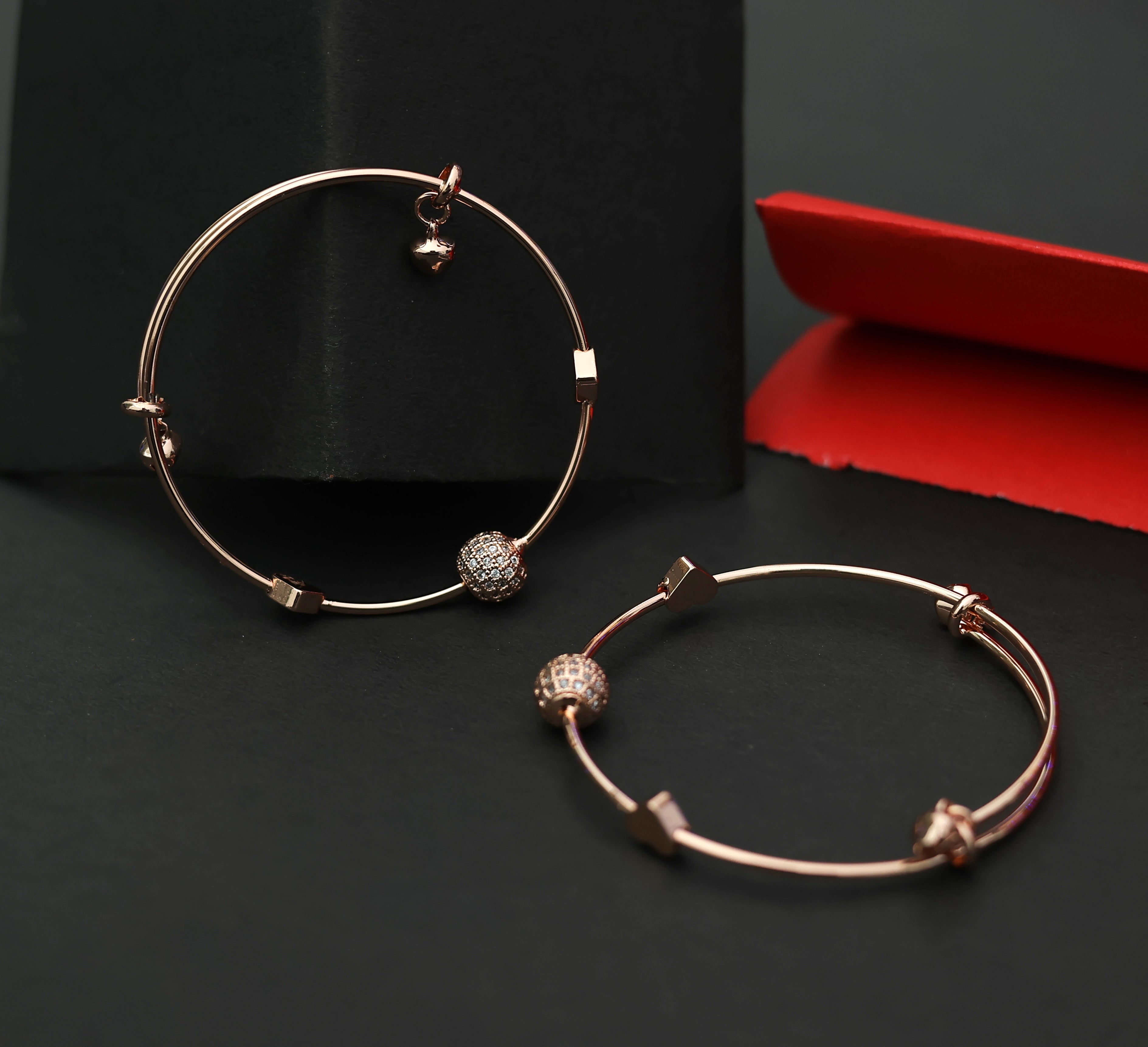Glimmering Love bangles