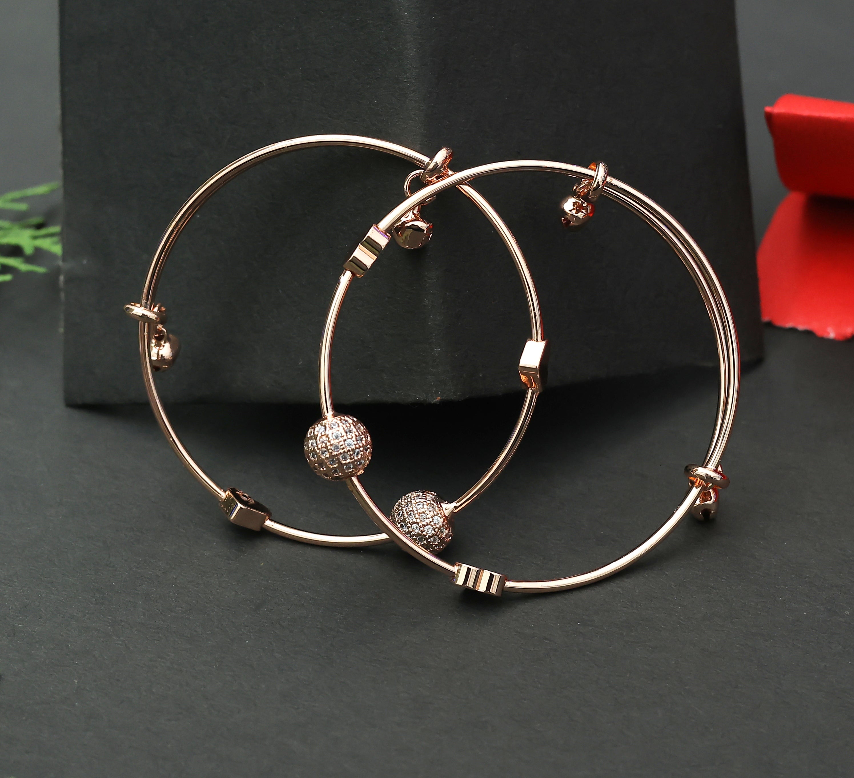 Glimmering Love bangles