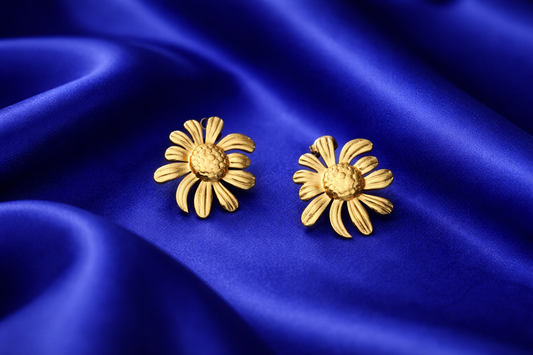 Golden Bloom Studs